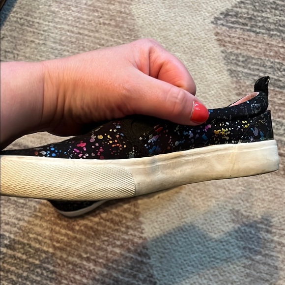 Cat & Jack Colorful Splatter Kids Slip-On Shoes - Picture 9 of 9